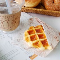 와플봉투(노루지 인쇄) 15 x 15(cm) 500매