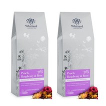 Whittard Chelsea Peach Raspberry Rose Tea 위타드첼시 피치 라즈베리 앤 로즈 티 잎차 100g 2개