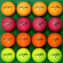 던롭 슈퍼XD 에브리오 로스트골프공 B+3피스 로스트볼 16구 컬러혼합