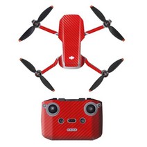 미니 2 스티커 스킨 PVC 보호 방수 드론 바디 암 원격 제어 DJI Dron 악세사리 489833, 7-Red Grain