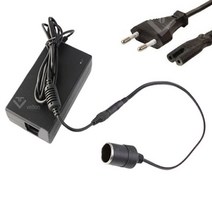 EC2 + 12V3.34A시거잭아답터 차량용제품을 가정에서사용차량용아답터12V3A만능아답터 [C/N :9477A+FF9], 12V3.34A아답터+SCG-03시거잭+8자코드