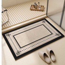 욕실 바닥 매트 미끄럼 방지 깔판 목욕탕 매트, 칭위안 규조토 머드쿠션 50x80CM