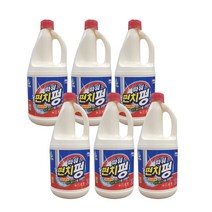 하루그린 배수구세척제 펀치펑 2L 6개 펑크린 뚫어뻥 홈스타 배수구클리너 뚜러뻥 드릴펑 뚜러펑 뻥뚜러 배수구세정제
