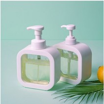 눌러 리필 공병 디스펜서 500ml 거품형 일반형 세제통 손세정제통 핸드워시통 주방세제디스펜서 샴푸디스펜서, No.01 공병 디스펜서 일반형, 1개