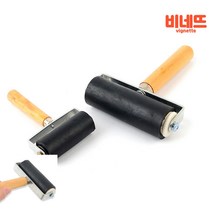 로울러 미술용롤러 미술롤러 찰흙롤러, 10cm, 기본