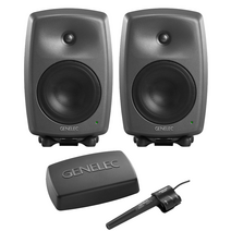 Genelec 8340A SAM 그레이 + 제네렉 GLM 4 Kit 패키지