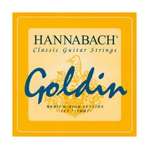 [프리버드] Hannabach 클래식기타줄 Goldin [725MHT], 단품