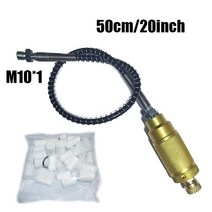 자동차 오일 기름 연료 펌프 핸드 펌프 필터 물 오일 분리기 M10 x 1 고압 공기 여과 액세서리, 05 50cm Big Filter