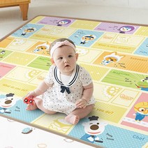 아기놀이매트 유아용 애기 바닥 뽀로로 매트 230x140x1.2cm
