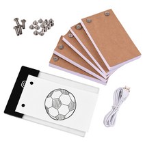 플립 북 키트 라이트 패드 led 라이트 박스 태블릿 300 sheets drawing paper flipbook with binding screws for drawing, 협력사