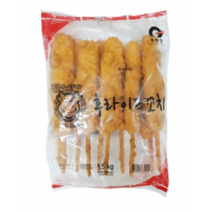 DF (청우)후라이드꼬치 150gx10개, 2개, 조리후섭취, 150g