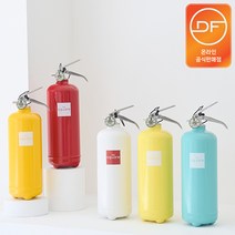 국산 대동소방 예쁜 디자인 간편한 소화기 2kg 차량용 자동차 가정용 캠핑용 사무실용 업소용 휴대용 ABC 분말 미니 소화기, 노랑