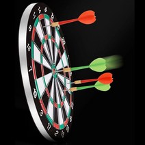 캠핑놀거리 과녁 단체게임 점수 다트판 과녁판 다트핀 가정용 6~18인치, 18인치 프리미엄 다트판+프리미엄 다트핀 6개