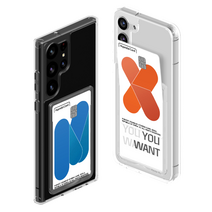 프레임바이 에어범퍼 투명 휴대폰 카드케이스