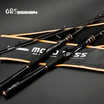 낚싯대강박 관념 탄소 스피닝 캐스팅 1 98 2 13 2 28 2섹션 베이트 캐스팅 락 초경량 태클, 198cm 스피닝 L