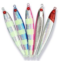 히트존 리얼멸치 메탈지그 40g 60g 80g 100g, 레드헤드