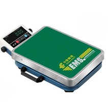 이동식 전자저울 체중계 업소용 택배비 저울 손잡이, 컴퓨터100kg블루투스+케이블퍼플