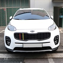 [팬덤] 스포티지QL 튜닝 그릴 랩핑 스티커 DIY 데칼 기스방지, 퍼포먼스(조수석), 1개