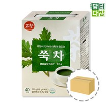 고향 쑥차 40스틱 1BOX (8개입), 1