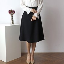 드뷰 여성 언발 프릴 옆 셔링 S벨라 스커트 (S~L)(4컬러)