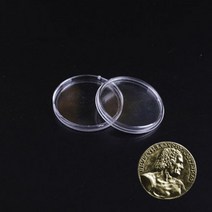 동전 보관함 코인 케이스 수집 주화 돈 상자 기념 국방부, 24mm