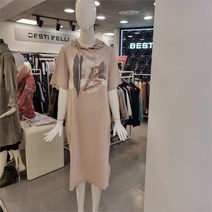 베스티벨리 베스띠벨리 NC05 후두 롱 원피스 세련된 스타일 BEOBG2534