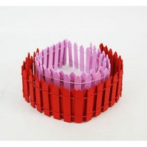 데코울타리 장식용울타리 (7-90cm ) DIY 만들기 재료 화훼 포장 장식 소품 화분 꾸미기, 화이트