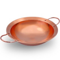 중식화구 중화렌지 두꺼운 순수 구리 주식 냄비 고전적인 중국 뜨거운 가스 버너 석탄 스토브 알코올 보일, 01 Gold_03 28cm Dia, 1개