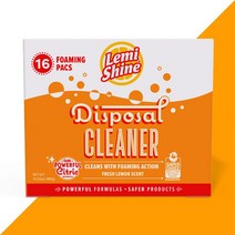 르미 샤인 싱크대 배수구 하수구 클리너 프레쉬 레몬 16개입 480g Lemi Shine Garbage Disposal Cleaner