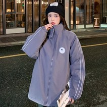 블링앤수 남녀공용 오버핏 다운패딩