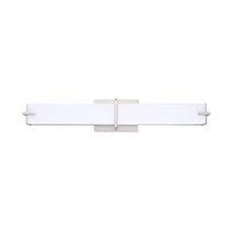 CLOUDY BAY 3가지 색상 LED 욕실 화장대 조명 61cm24인치 3000K4000K5000K 가능 120V 25W 조도 조절 가능한 바 고정 장치 브러시드 니켈, 24 inch