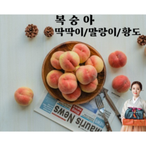 의성 고당도 백도딱딱이 망고 부드러운 물복 말랑이 단금도 백천 조생 황도복숭아4kg, 9~10과@