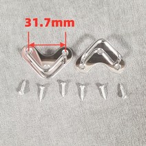 아코디언 스트랩 숄더 스트랩 루프 버클 액세서리 벨트 버클 양쪽에 철 버클, [02] Triangle 3 holes