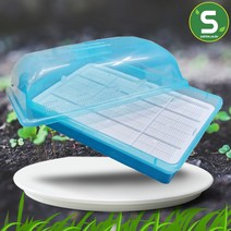 새싹재배기(대) 재배용기 새싹 씨앗 키우기 부직포1매, 단품