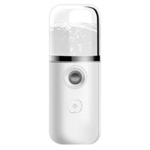가습기 휴대용 얼굴 스팀 분무기 미용 기기 나노 미스트 USB 개인 관리 보호 40ml, [02] 150mA, [01] WHITE