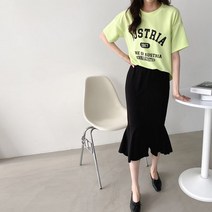 메리모드 머메이드 스커트 머메이드 세트 스커트 세트 맥시 스커트 반팔티 롱 스커트 박시티셔츠 레터링 티셔츠 기본 티셔츠 여자 티셔츠 라운드티셔츠 원피스 봄스커트치마 스커트 봄원피
