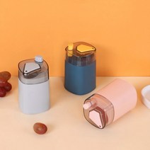 1+1 모던 이쑤시개통 요지통 자동 이쑤시개 디스펜서 식당 업소용 요지 케이스 홀더, 그레이