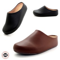 [통굽 쿠션짱] 국내제작 발볼편한 여성 키높이 앞막힘 통쿠션인솔 블로퍼 앞막힘 신기좋은 슬리퍼 실내화 5cm