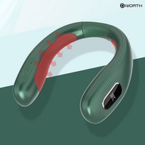 [부모님 선물] 디월스 웜플 넥밴드 목워머 목히터 목걸이형 목난로, 그린(N15)