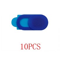 월패드해킹방지 노트북 휴대폰 카메라 가리개 11020pcs 웹캠 커버 웹캠 범용 전화 antispy 커버 ipad 웹 pc macbook 태블릿 렌즈 개인 정보 보호 스티커, 블루 10pcs