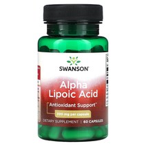 Swanson 알파리포산 300mg 캡슐 60정, 1개