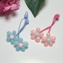 러블리굿베베 글로시 꽃방울 머리방울