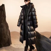 남녀공용 롱패딩 패딩 겨울 구스다운 점퍼 넉넉한 충전재 빅사이즈