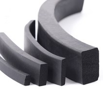 가스켓블랙 EPDM 고무 폼 씰링 스트립 사각 스폰지 개스킷 캐비닛 도어 씰용 3x3mm 4x4 8x8 10x10 12, 12 6x6mm_04 10 Meters