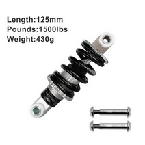 KS 자전거 충격 흡수기 후방 165 내리막 CX MTB EXA 폼 260 산악 전기 스쿠터용 190 mm