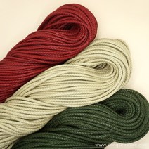 치즈가락 코팅우동끈 3mm 4mm 마크라메 뜨개가방끈, 1야드(90cm), 14. 브라운