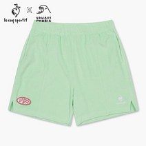 [르꼬끄]QO223XHP64 그린 [NWPh. x 르꼬끄] 테리 하프 팬츠