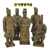 중국집장식 진시황병마용 병마용 중국전통 조각상 기념품 다문화체험 중간사이즈 중국집 차이나소품 신년장식, 2번