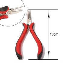 공예 펜치1-3 개/대/Set 쥬얼리 펜 치 세트 만들기 스테인레스 스틸 바늘 코 공구 블랙 11-13cm, 09 No.8 1Pc