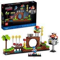 레고 아이디어스 소닉 LEGO 헤지호그 그린힐 존 1125개 성인 블럭 선물